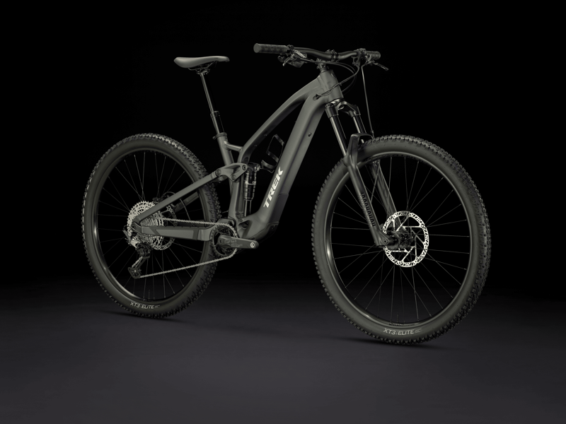 Trek Fuel EXe 5 29er 2025 Electric Full Sus MTB - Matte Dnister Black-1