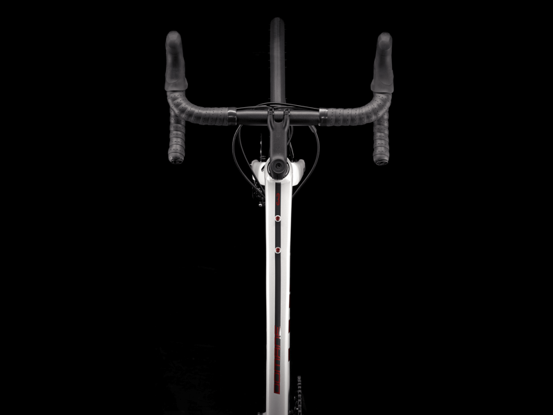 Trek Domane AL 3 Disc 2022 Endurance Road Bike - Crystal White/Black-6