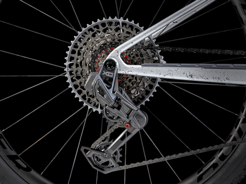 Trek Supercaliber SLR 9.9 X0 AXS Gen 2 2024 Full Sus MTB - Argent Drizzle-3