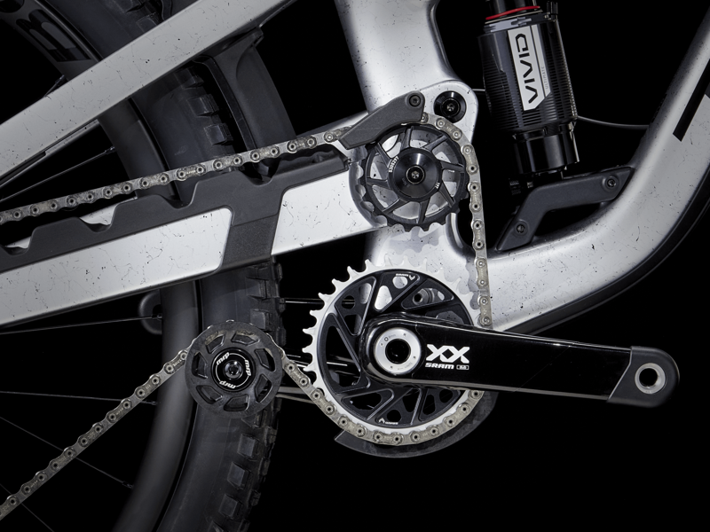 Trek Slash 9.9 Gen 6 XX AXS 2024 Full Suspension MTB - Argent Drizzle-3