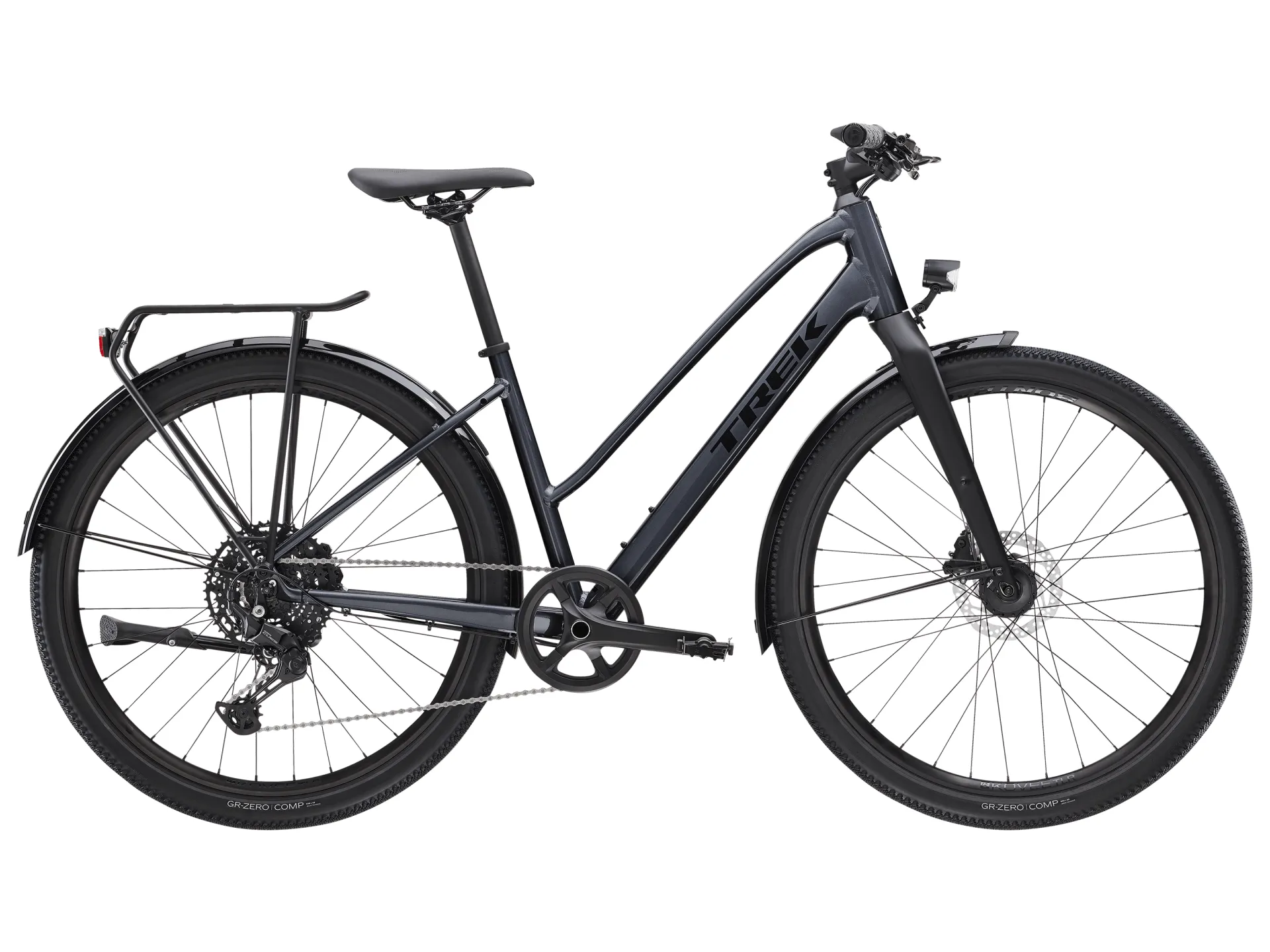 Trek Dual Sport Stagger 2025 Women's Hybrid Bike Galactic Grey