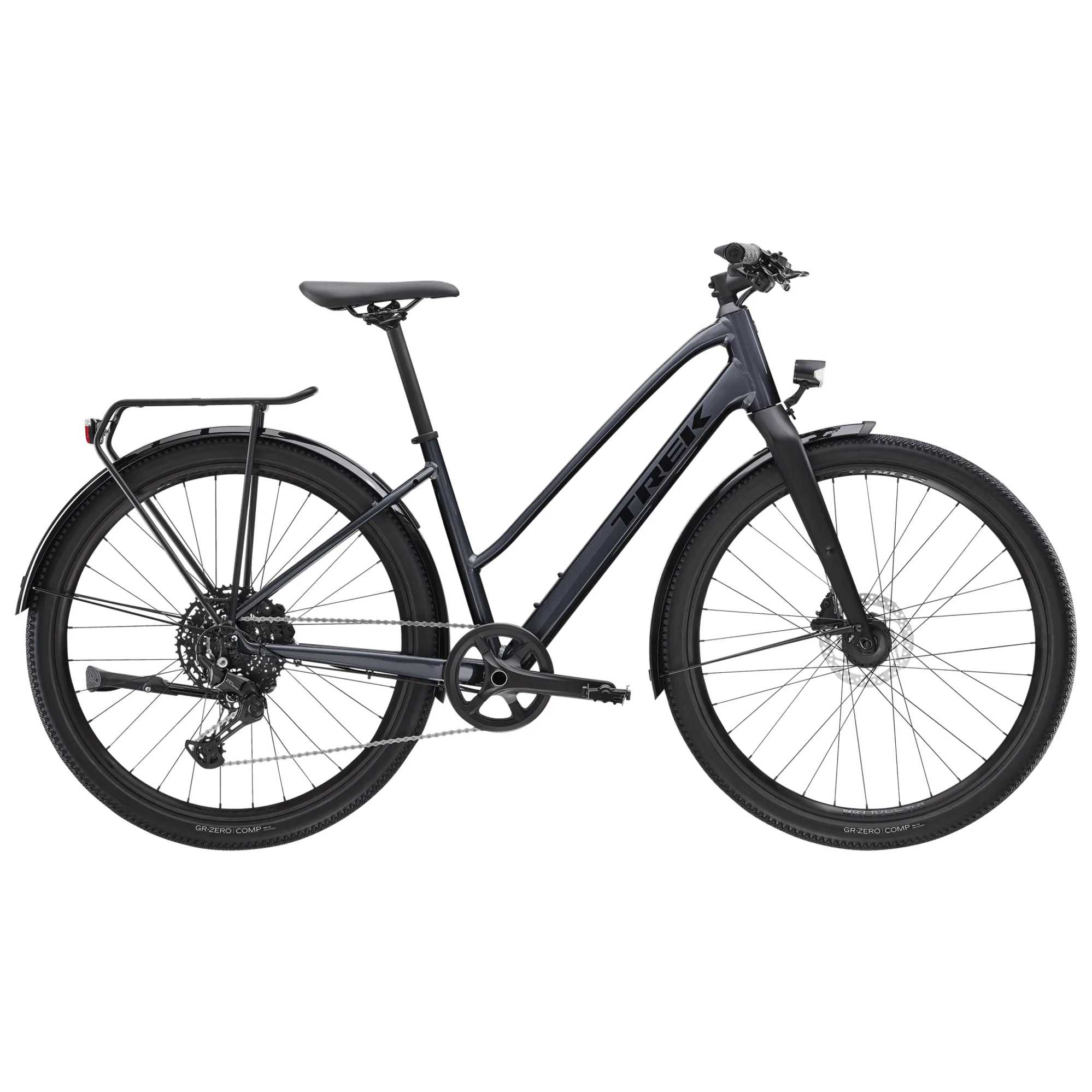 Trek Dual Sport Stagger 2025 Women's Hybrid Bike Galactic Grey