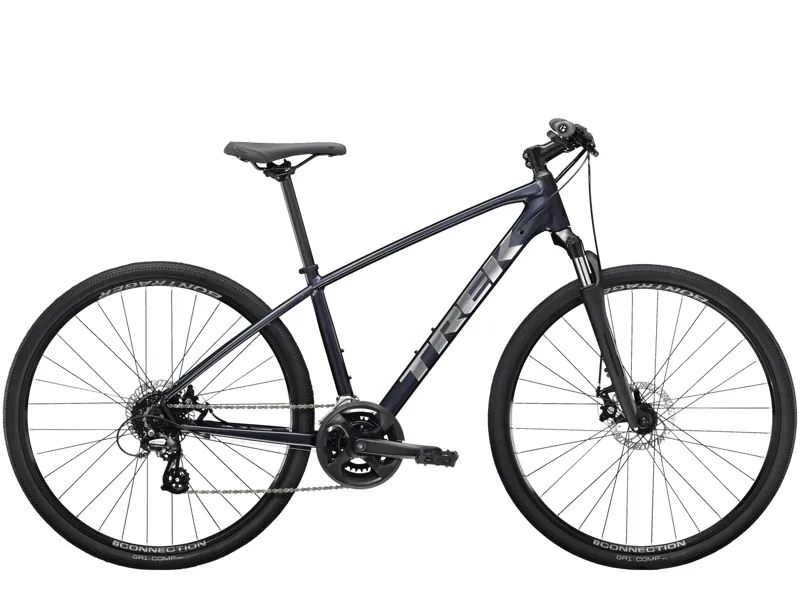 Trek Dual Sport 1 Gen 4 2022 Hybrid Bike - Deep Dark Blue