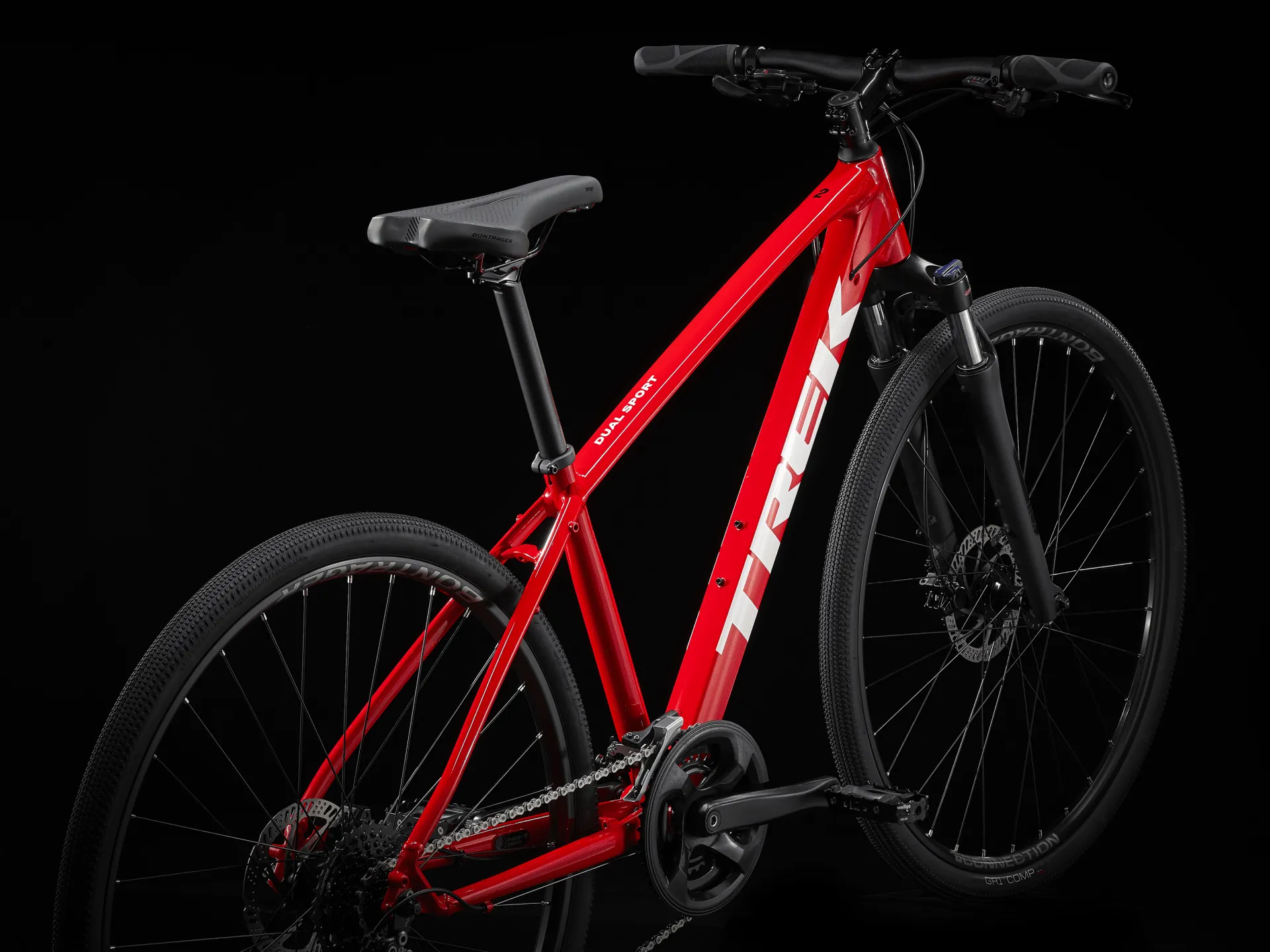 Trek Dual Sport 2 Gen 4 2022 Hybrid Bike Viper Red