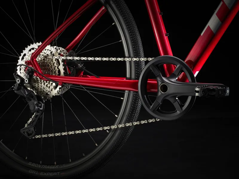 Trek Dual Sport 3 Gen 4 2022 Hybrid Bike - Rage Red-5