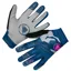 Endura SingleTrack Windproof Long Finger Gloves - Blueberry