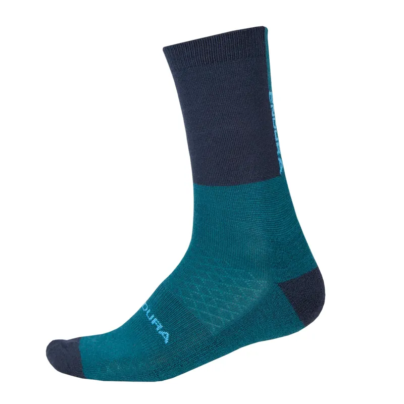 Endura BaaBaa Merino Winter Socks - Kingfisher