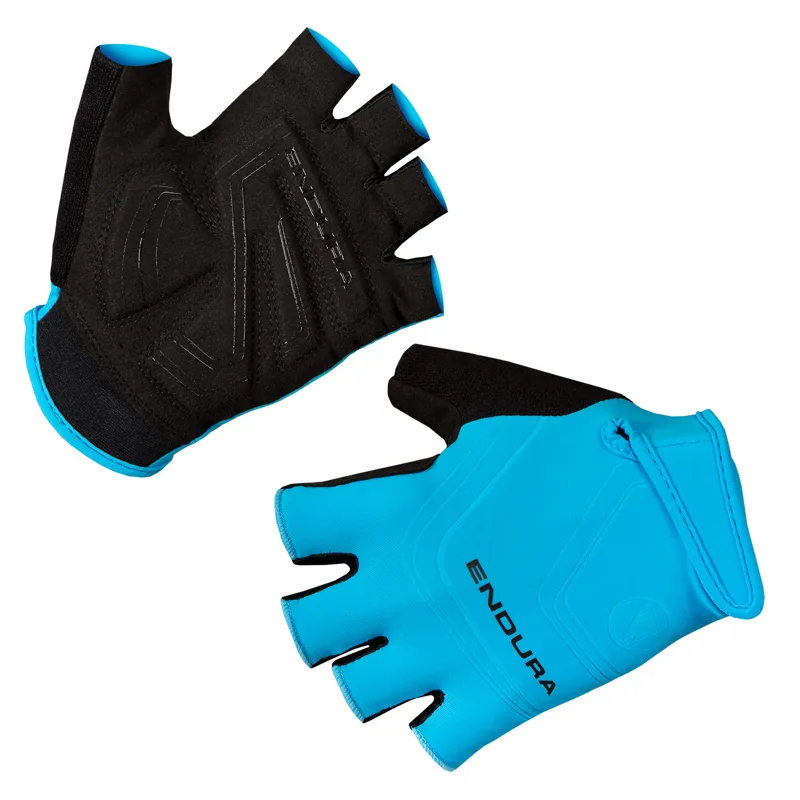 Endura Xtract Cycling Mitts Hi Viz Blue