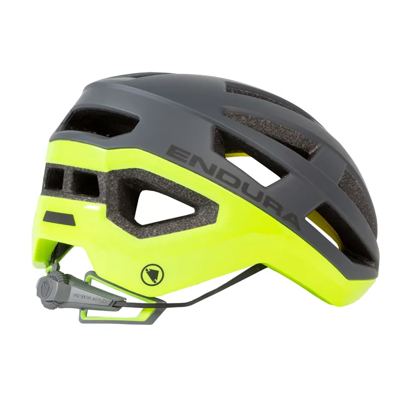 Endura FS260-Pro II MIPS Road Helmet - Hi-Viz Yellow-1