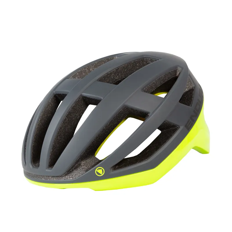 Endura FS260-Pro II MIPS Road Helmet - Hi-Viz Yellow