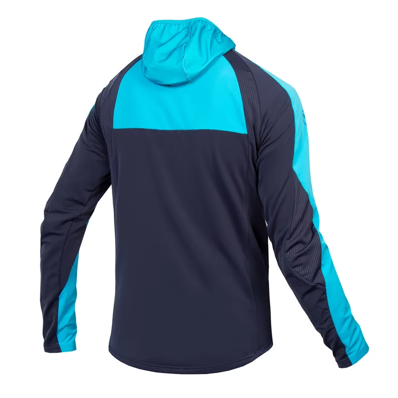 Endura MT500 Thermal II Men's Long Sleeve Hooded Jersey - Electric Blue -1