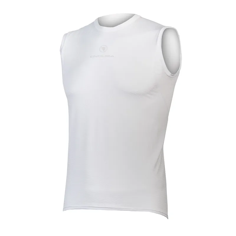 Endura Translite II Sleeveless Men's Baselayer - White 