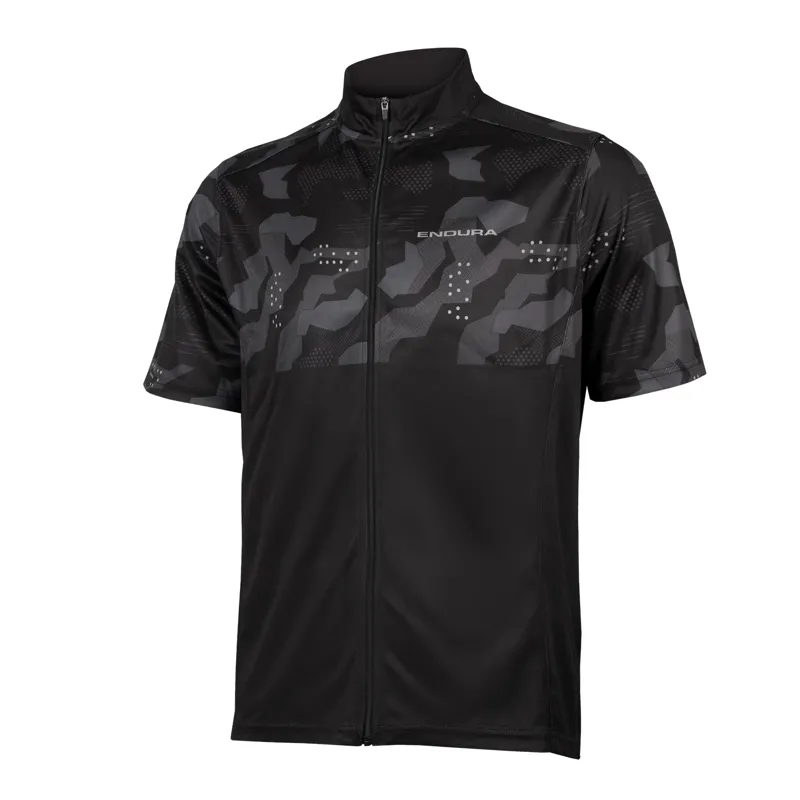 Endura Hummvee Ray Men's Short Sleeve Jersey - Black