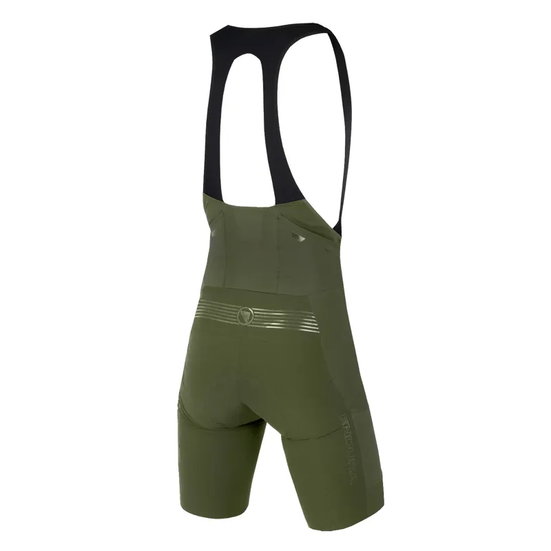 Endura GV500 Reiver Men's Bib Shorts - Olive Green-1