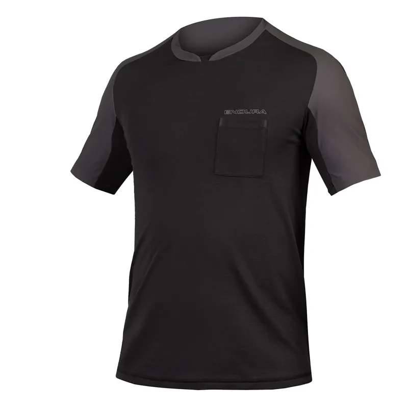 Endura GV500 Foyle Men's Causal Gravel T-Shirt - Black
