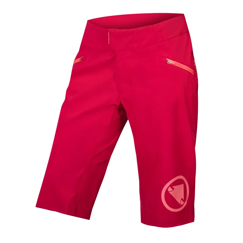 Endura SingleTrack Lite Women's Baggy Shorts - Berry