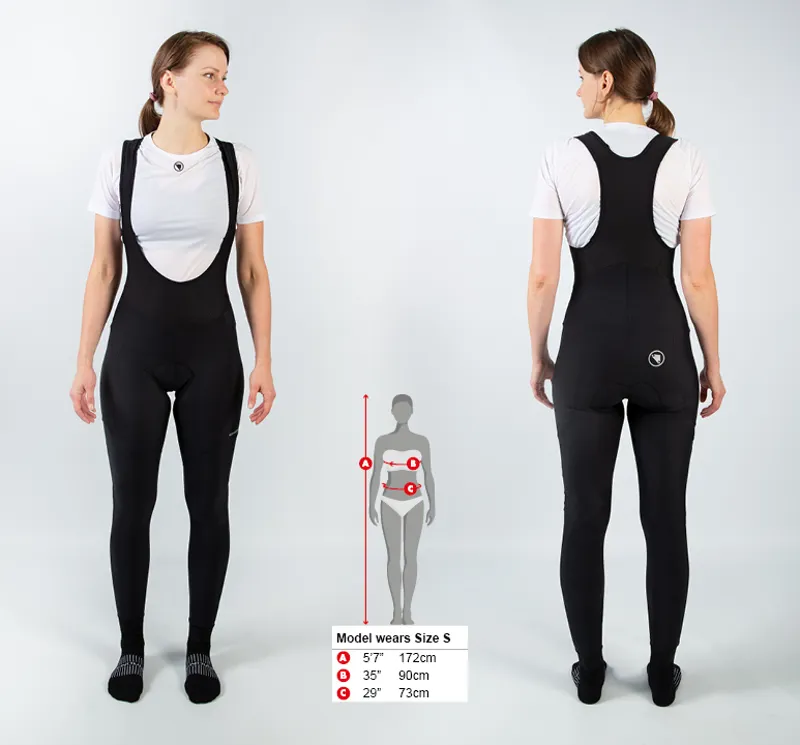 Endura Xtract Womens Bibtights Black