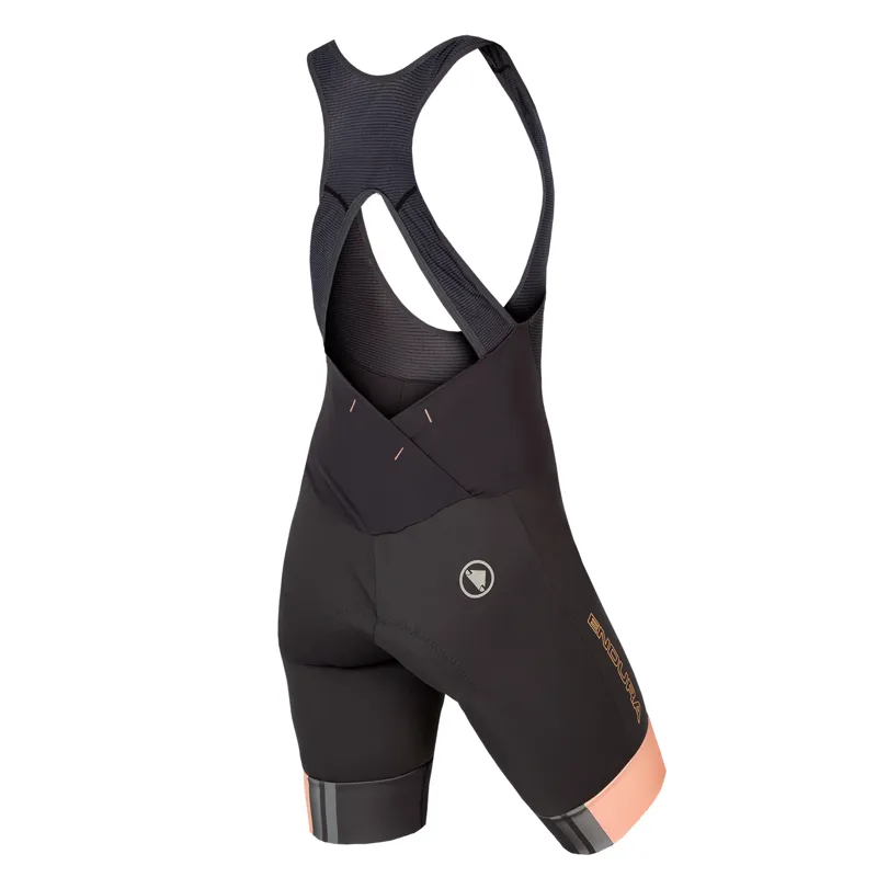 Endura FS260 DS Women's Bibshorts - Neon Peach-1