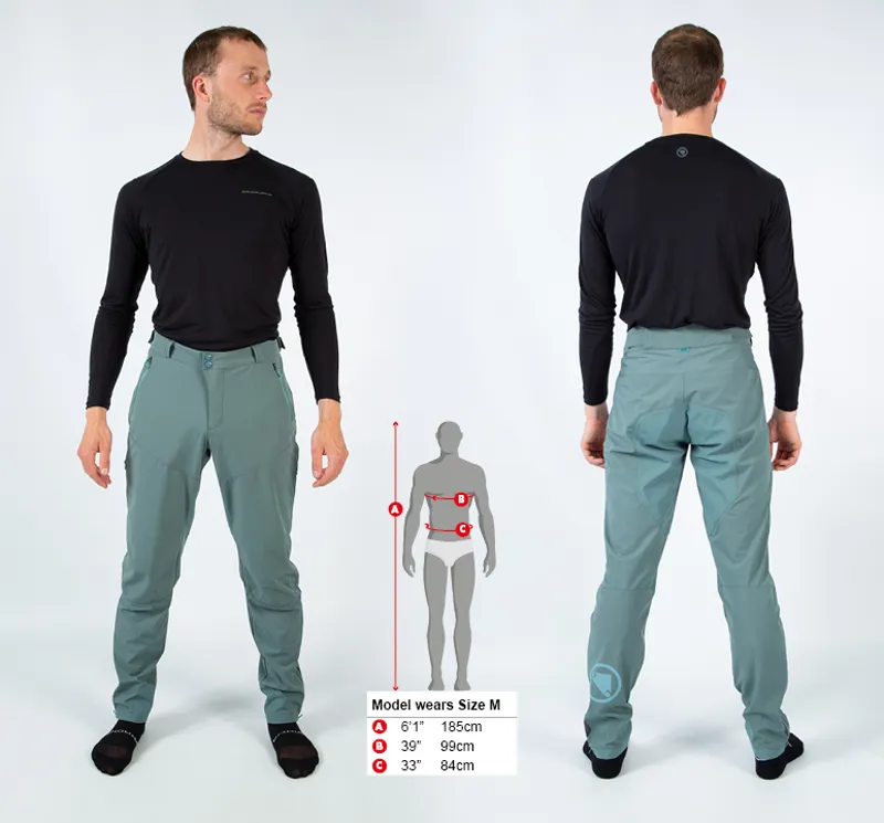 Endura MT500 Spray Waterproof Men's Trousers - Moss-8