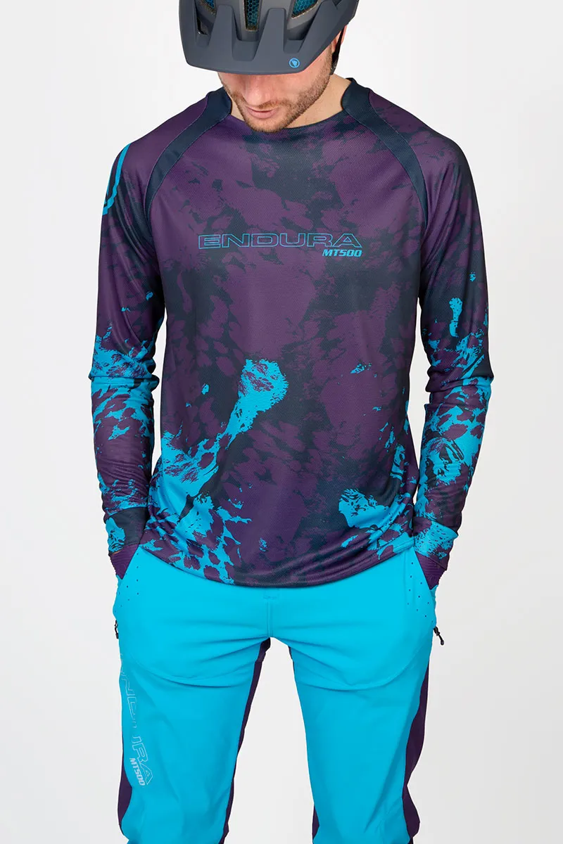 Endura MT500 Burner Men's MTB Pants - Electric Blue-3