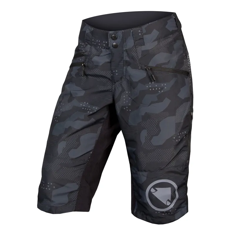 Endura SingleTrack II Women's Baggy Shorts - Black Camo
