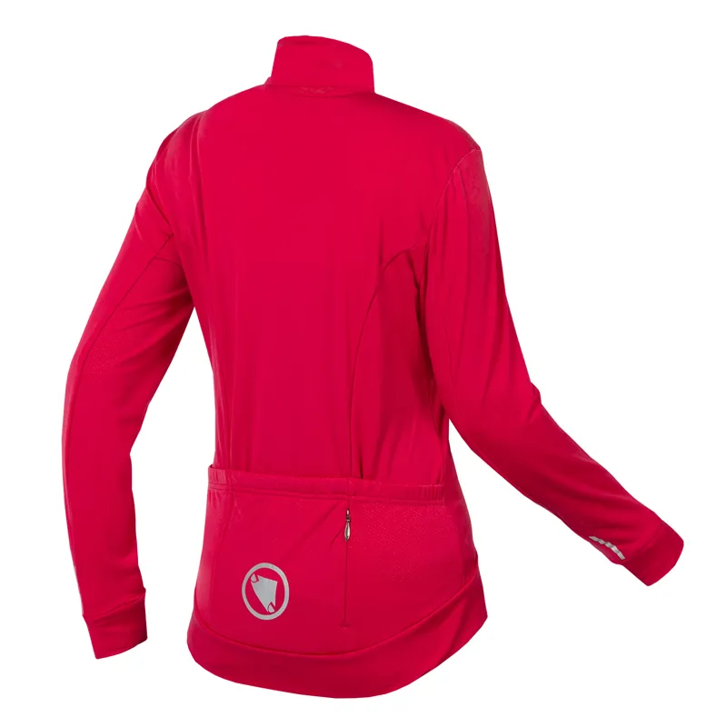 Endura Xtract Roubaix Women's Long Sleeve Jersey - Berry-1