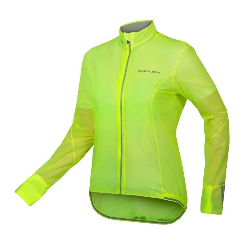 Endura FS260-Pro Adrenaline Women's Race Cape II - Hi-Viz Yellow 
