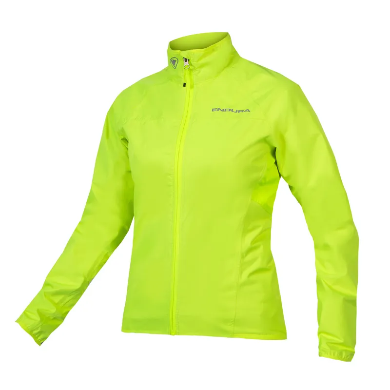 Endura Xtract Womens Waterproof Jacket - Hi-Viz Yellow - Small