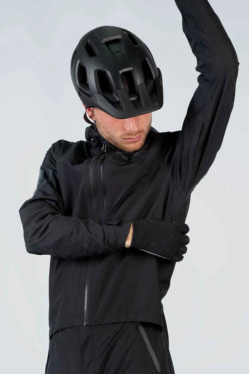 Endura SingleTrack Men's Waterproof One Piece - Black-2
