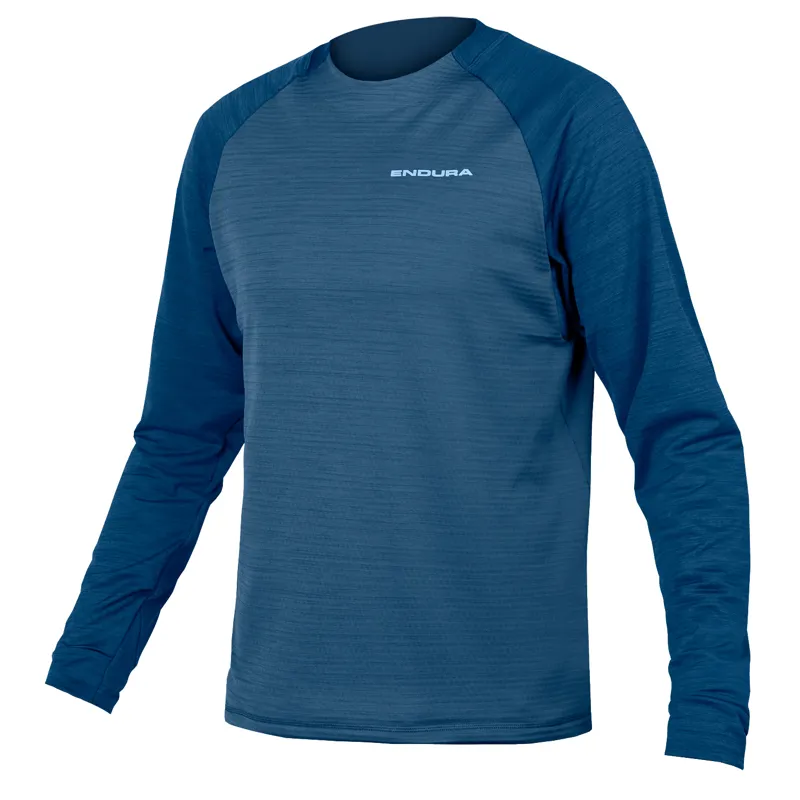 Endura Singletrack Men's Fleece - Ensign Blue