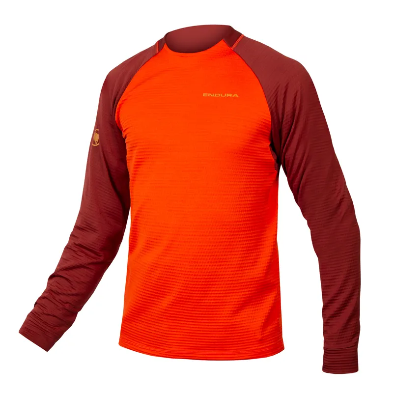 Endura Singletrack Men's Fleece - Paprika 