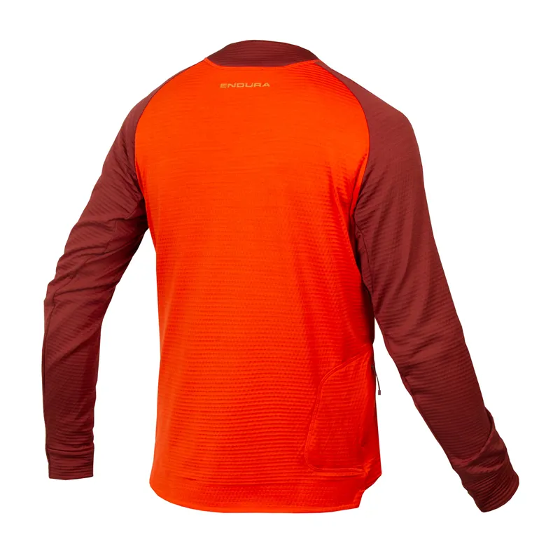 Endura Singletrack Men's Fleece - Paprika -1