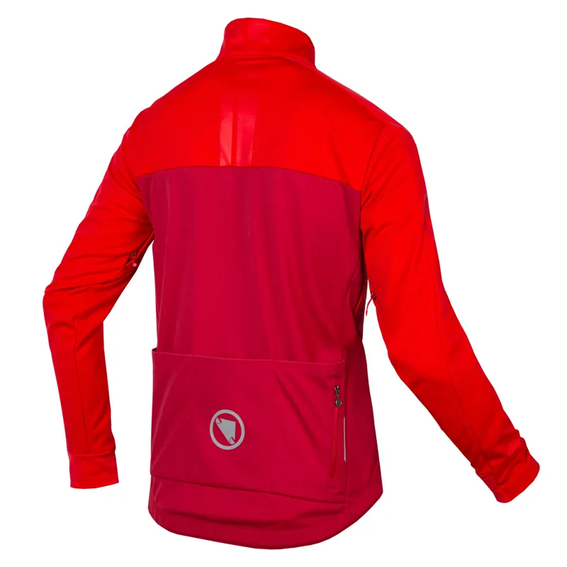Endura Windchill II Windproof Men's Jacket - Rust Red-1