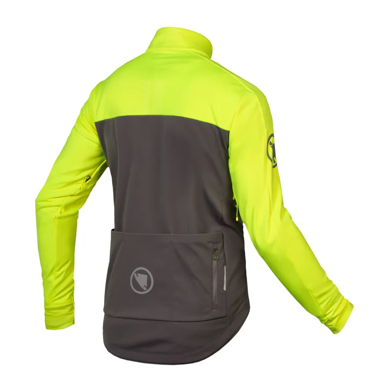 Endura Windchill II Windproof Men's Jacket - Hi-Viz Yellow-1