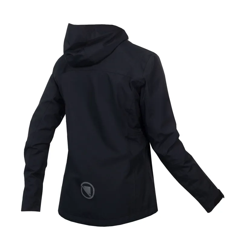 Endura Hummvee Waterproof Women's Hooded Jacket - Black-1