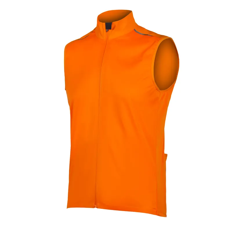 Endura Pro SL Lite Windproof Men's Gilet - Pumpkin