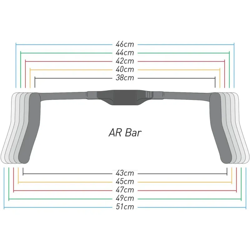 Enve SES AR Carbon Road Handlebar - Black-3