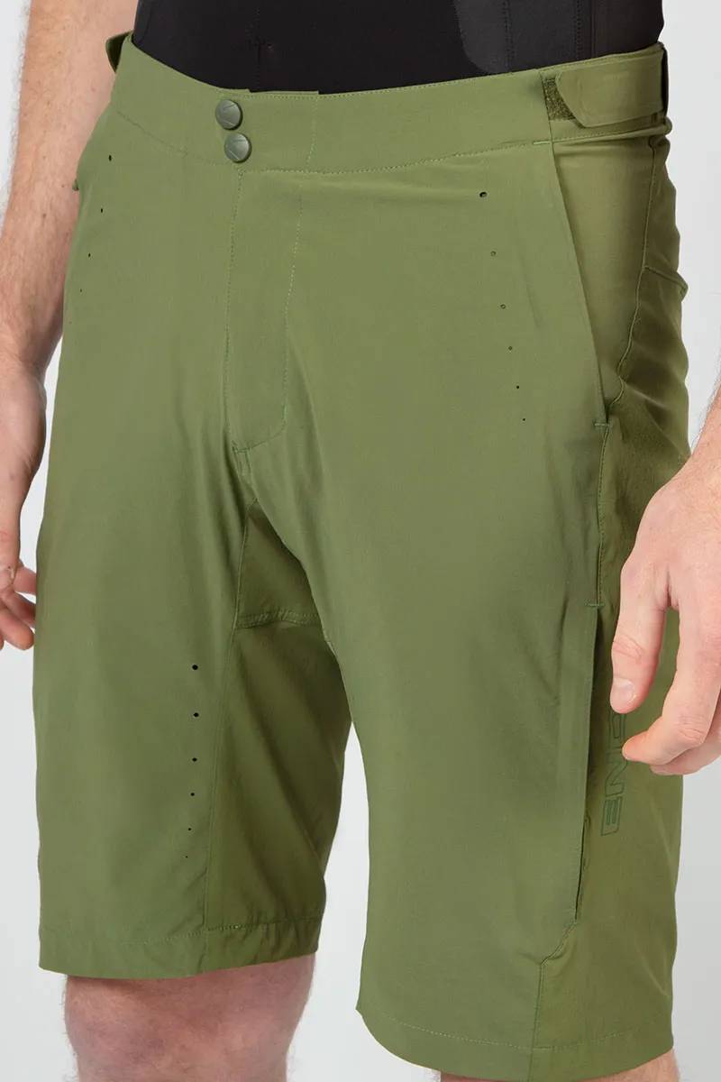 Endura GV500 Foyle Men's MTB Baggy Shorts - Olive Green-3