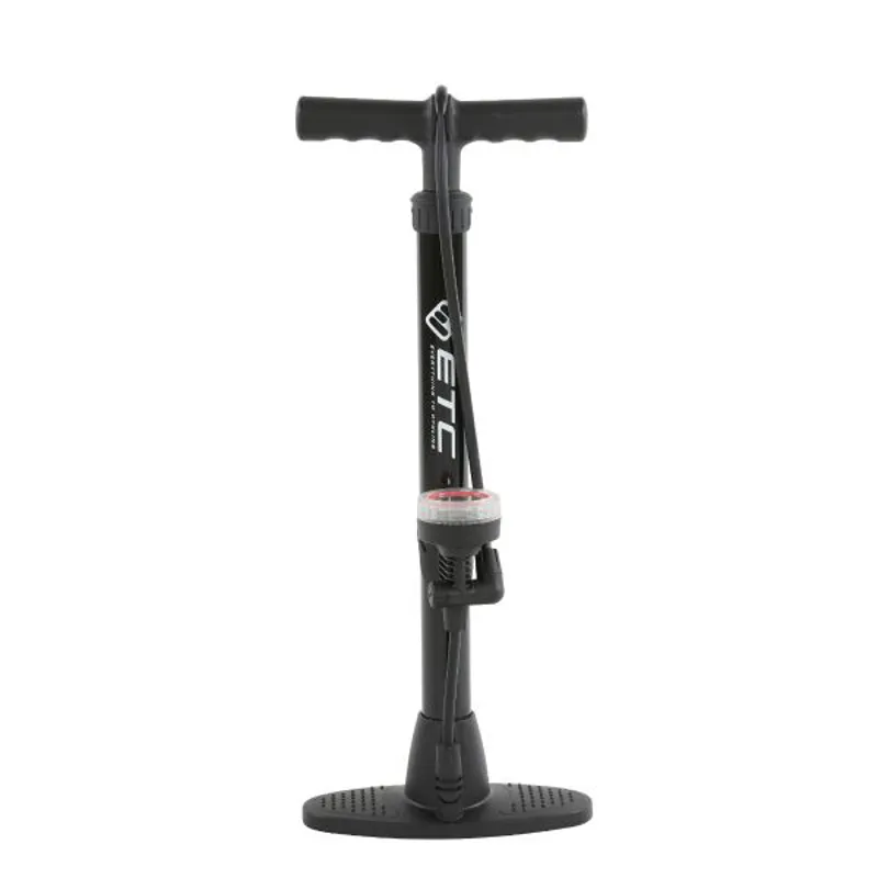 ETC TP1100 Plastic Track Pump w/Gauge Black