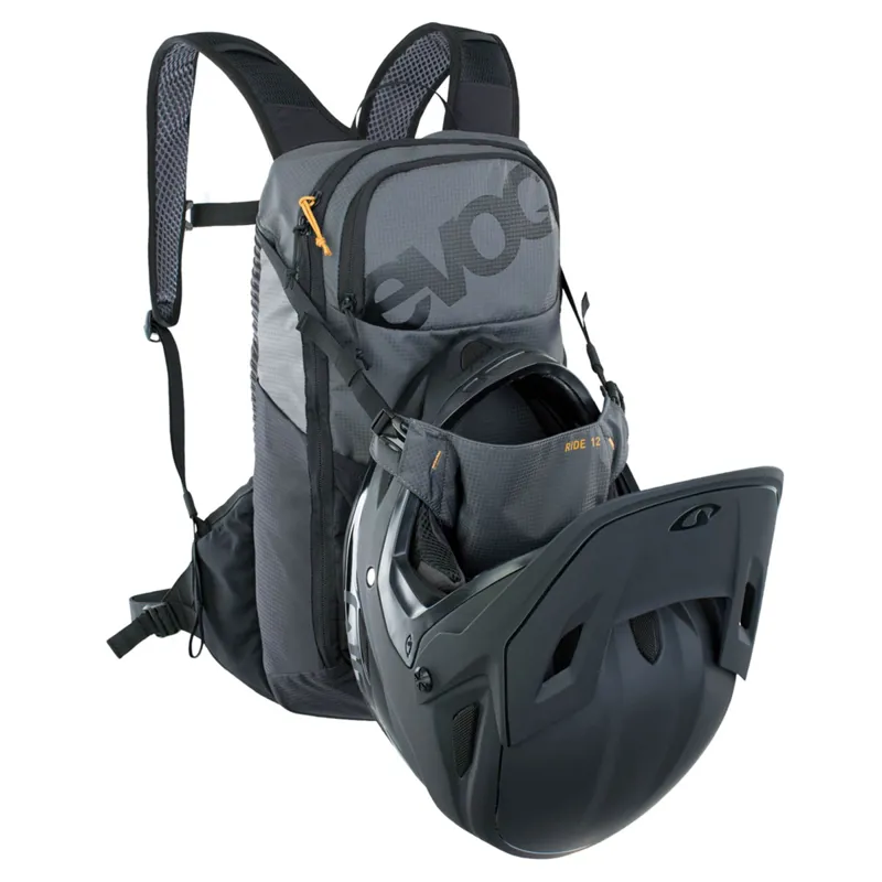 Evoc Ride Performance Backpack 12 Litre - Carbon Grey/Black-3