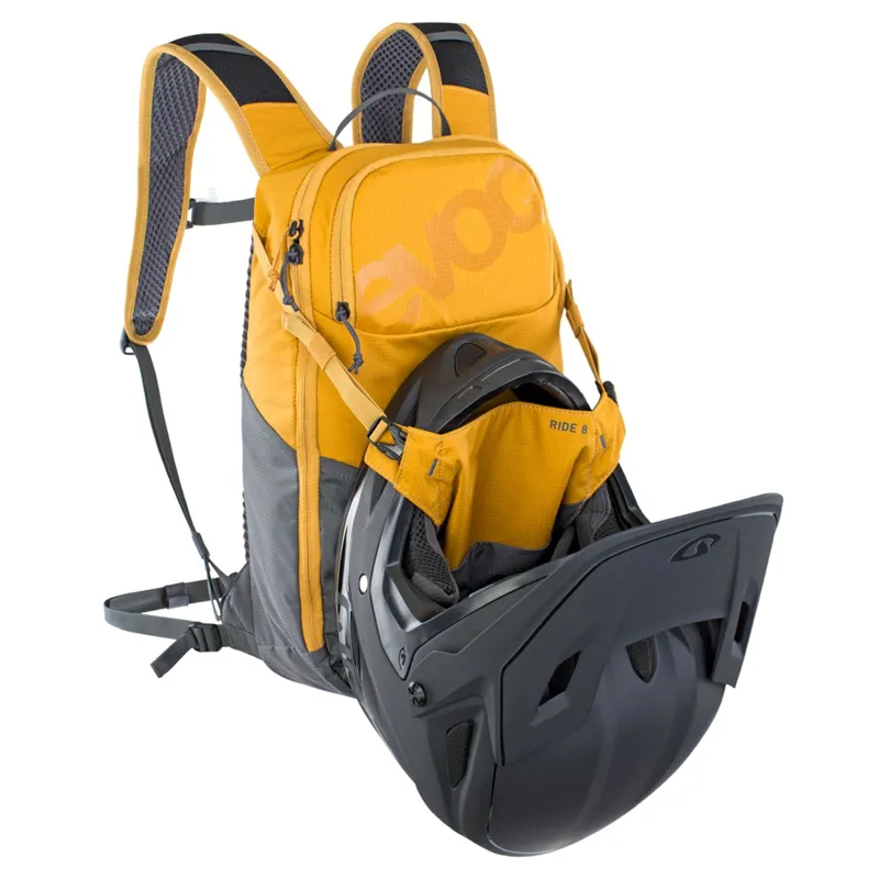 Evoc Ride Performance Backpack 8 + 2 Litre Bladder - Loam/Carbon Grey-3