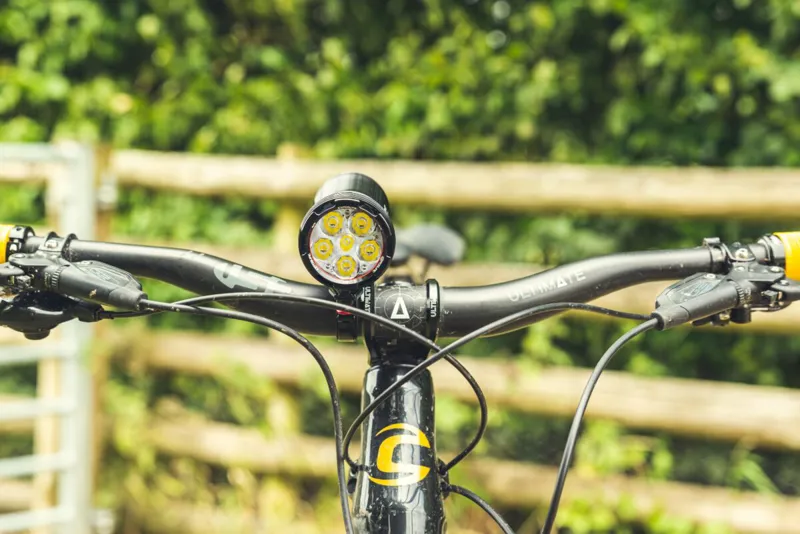 Exposure Six Pack MK11 USB Front Light with QR Bracket - Black-1