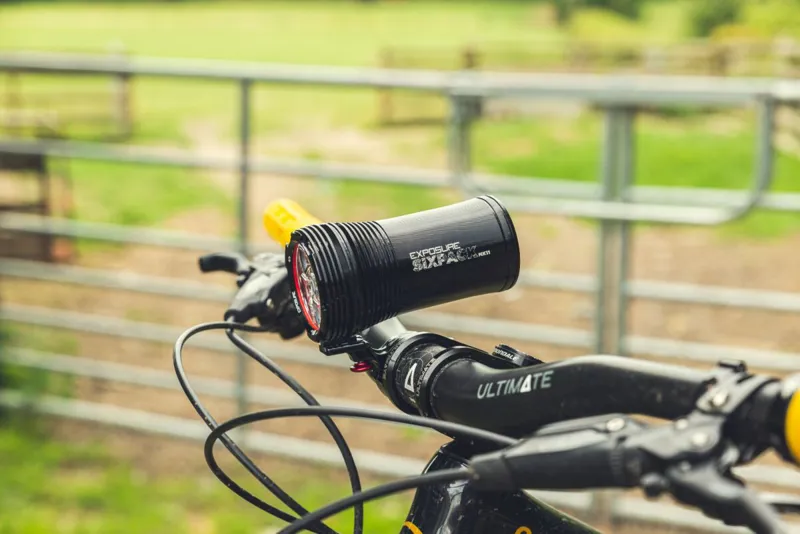 Exposure Six Pack MK11 USB Front Light with QR Bracket - Black-3