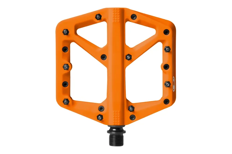 Crank Brothers Stamp 1 Flat MTB Pedals - Orange -1