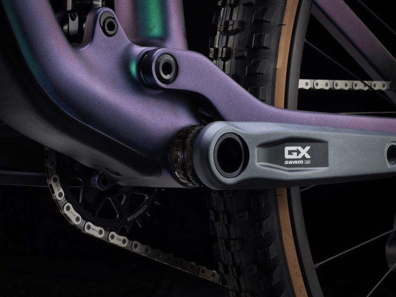 Trek Top Fuel 9.8 GX AXS 2024 Full Suspension MTB - Emerald Iris-9