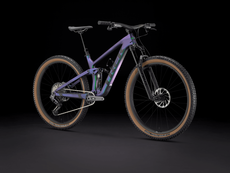 Trek Top Fuel 9.8 GX AXS 2024 Full Suspension MTB - Emerald Iris-1