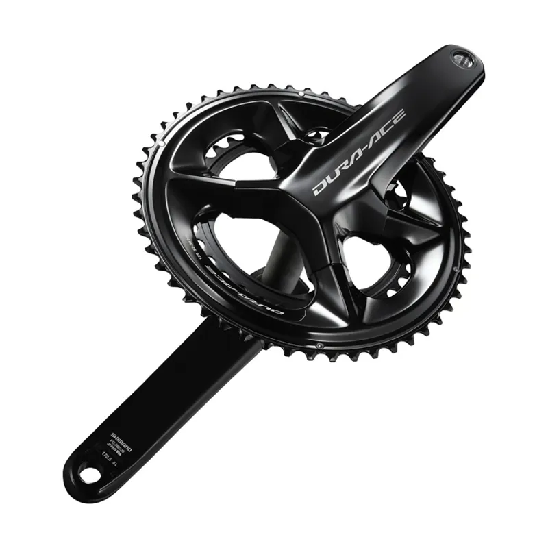 Shimano FC-9200 Dura Ace 12 Speed Road Double Chainset - Black-2