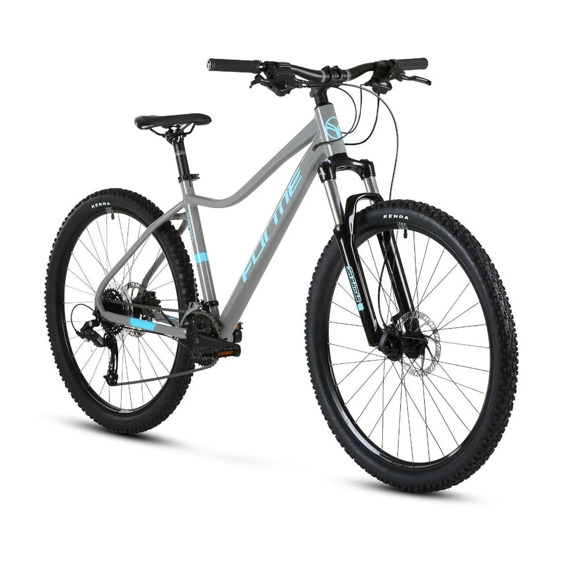 Forme Curbar 2 Womens 27.5 inch Hardtail Mountain Bike - Grey/Blue