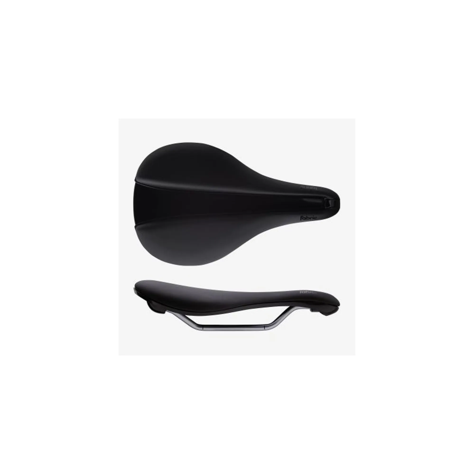 Fabric Line S Flat Elite Saddle Black - Main Image