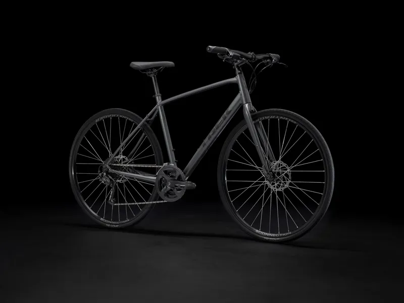 Trek FX 2 Disc Hybrid Bike - Lithium Grey-1